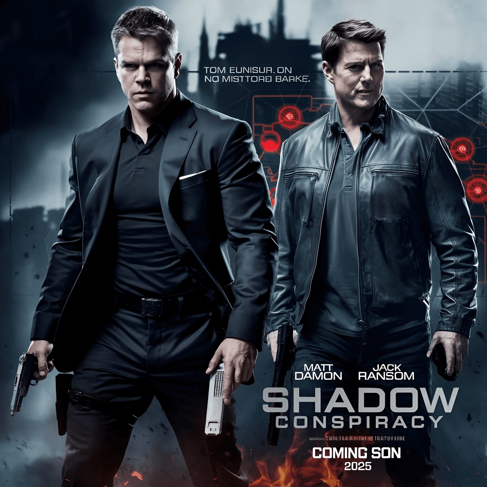 Shadow Conspiracy (2025) | Starring Matt Damon & Tom Cruise