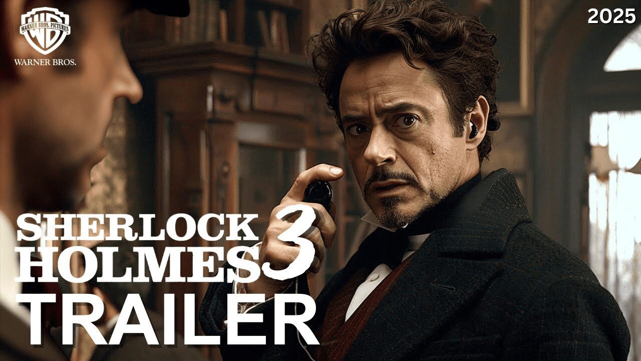Sherlock Holmes 3 (2025) – First Trailer | Starring Robert Downey Jr. & Jude Law